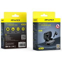 AWEI Bluetooth 5.3 T66 TWS headphones + docking station black/black