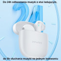 AWEI Bluetooth 5.3 T26 Pro TWS headphones + docking station black/black
