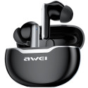 AWEI Bluetooth 5.3 T50 TWS headphones + docking station black/black