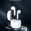 AWEI Bluetooth 5.0 T28 TWS headphones + docking station white/white