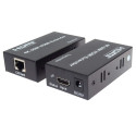 PremiumCord 4Kx2K@60Hz HDMI2.0 extender 60m ,over one LAN cable Cat5e/Cat6/Cat7