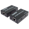 PremiumCord 4Kx2K@60Hz HDMI2.0 extender 60m ,over one LAN cable Cat5e/Cat6/Cat7