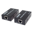 PremiumCord 4Kx2K@60Hz HDMI2.0 extender 60m ,over one LAN cable Cat5e/Cat6/Cat7