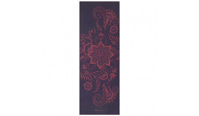 Gaiam Premium Auabergine Swirl 6mm 62892 yoga mat