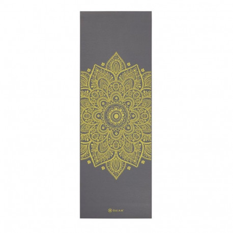 Gaiam yoga mat "CITRON SUNDIAL" 6mm 61333
