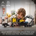 "LEGO Technic Volvo FMX LKW mit EC230 Electric Raupenbagger 42175"