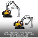 "LEGO Technic Volvo FMX LKW mit EC230 Electric Raupenbagger 42175"