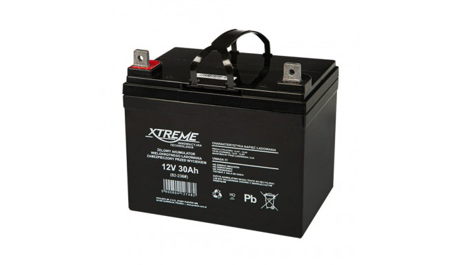 Gel battery 12V 30Ah XTREME