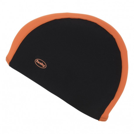 Fabric swimming cap FASHY 3252 34 black/orange, mens