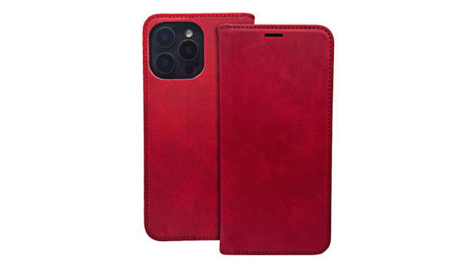 Smart Suede case for iPhone 16 Pro 6,3" red