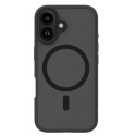 Evelatus Premium Apple iPhone 16 Hybrid Back Case With Magsafe & Camera shield Black