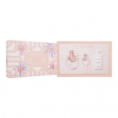 Bvlgari Omnia Crystalline Eau de Toilette (100ml) (Edt 100 ml + Edt 15 ml + Body Lotion 75 ml)