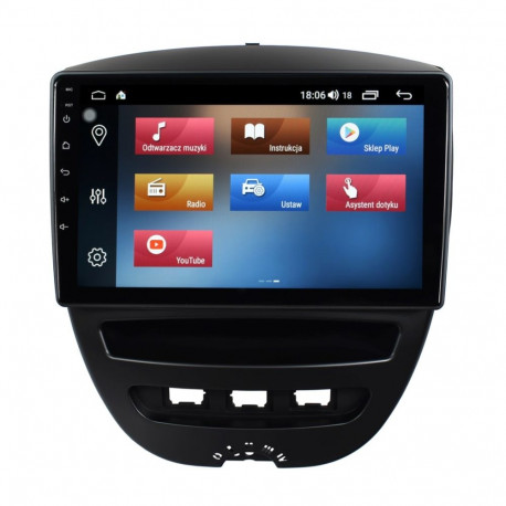 RADIO NAVIGATION GPS CITROEN C1 2005-2014 ANDROID
