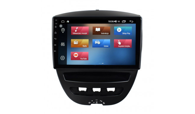 raadio navigatsioon GPS Citroën C1 2005-2014 Android