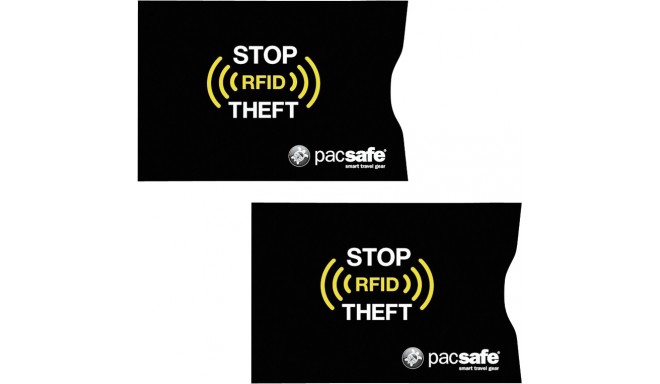 Pacsafe credit card sleeve RFID 25 2pcs