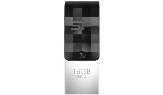 Silicon Power flash drive 16GB Mobile C31 USB-C, black