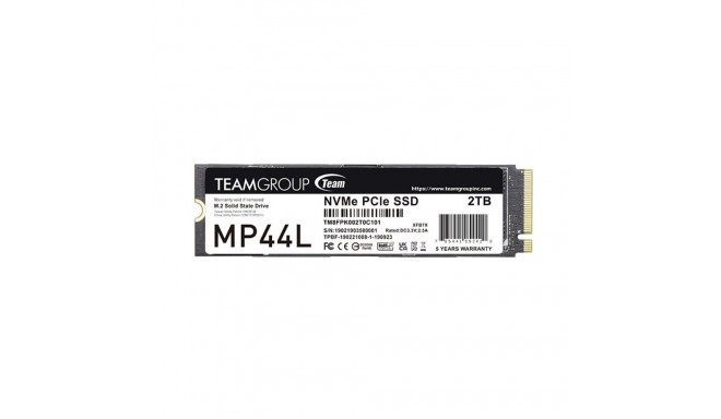 Team Group MP44L TM8FPK002T0C101 sisemine pooljuhtketas 2 TB M.2 PCI Express 4.0 NVMe