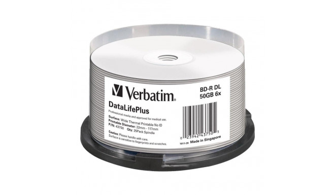 Verbatim DataLifePlus BD-R 50 GB 25 tk.