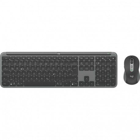 Logitech klaviatuuri- ja hiirekomplekt MK950 ärikasutuseks RF-juhtmevaba ja Bluetooth saksa qwertz, 