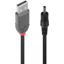 Lindy cable USB-A 2.0 - 3.5mm DC 1.5m, black (70266)