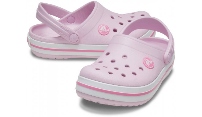 Crocs сандалии Crocband Clog K Ballerina (37-38), розовый