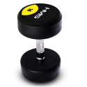 Rubber dumbbell HMS HG Pro - 16 kg