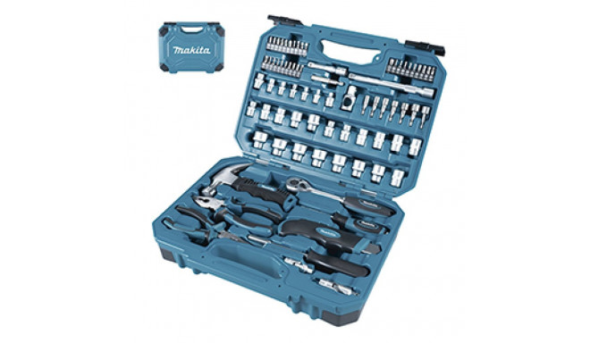 Makita E-10899 mehaaniku tööriistakomplekt, 76 tööriista