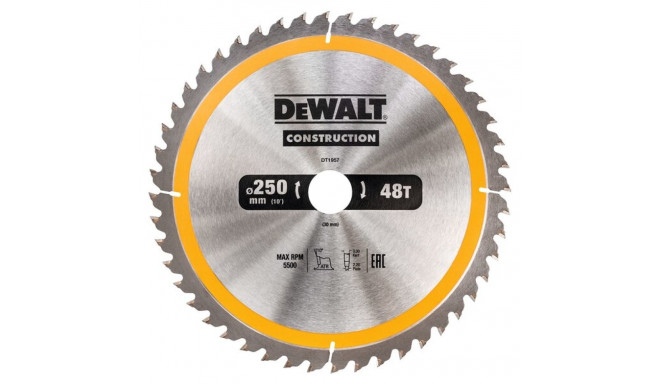 DeWALT DT1957-QZ circular saw blade 25 cm 1 pc(s)