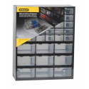 Stanley 1-93-981 small parts/tool box Small parts box Plastic Black, Transparent
