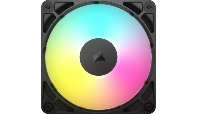 Corsair RS120 ARGB Arvutikorpuse ventilaator 12 cm Must 1 tk