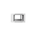 Digitus DN-W19 06U/450 rack cabinet 6U Wall mounted rack Light grey