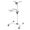 Techly Universal Trolley for Notebook / Projector, White ICA-TB TPM-6