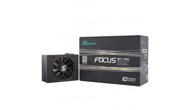 Seasonic FOCUS-SPX-650 toiteplokk 650 W 20+4 pin ATX CFX Must