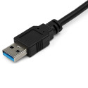 StarTech.com USB to Ethernet Adapter, USB 3.0 to 10/100/1000 Gigabit Ethernet LAN Converter for Lapt