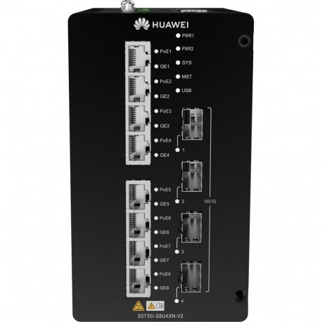 Huawei CloudEngine S5735I-S8U4XN-V2 hallatav gigabit ethernet (10/100/1000) toitega üle etherneti (P