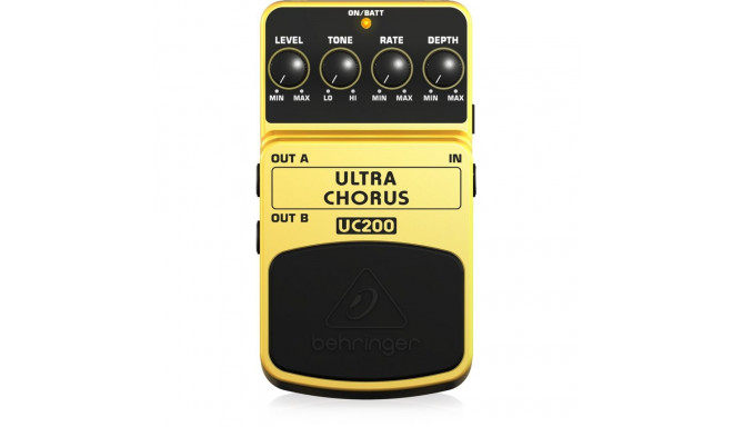 Behringer efektipedaal UC200, must, valge