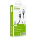 D-Fruit cable USB-A - USB-C 1m, grey (DF441C) (opened package)