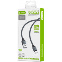 D-Fruit cable USB-A - USB-C 1m, grey (DF441C) (opened package)