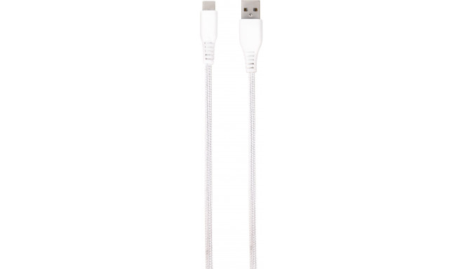 Vivanco cable USB-C - USB-A 1.5m, white (61696) (opened package)