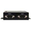 StarTech.com 2-Port Serial-to-IP Ethernet Device Server - RS232 - Metal and Mountable