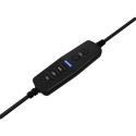 GENESIS NSG-2169 headphones/headset Wired Head-band Gaming USB Type-A Black