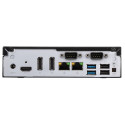 Shuttle Slim PC DH610 , S1700, 1x HDMI, 2x DP , 1x 2.5", 2x M.2, 2x LAN (Intel 1G + 2.5G), 2x COM, 2