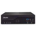 Shuttle Slim PC DH610 , S1700, 1x HDMI, 2x DP , 1x 2.5", 2x M.2, 2x LAN (Intel 1G + 2.5G), 2x COM, 2