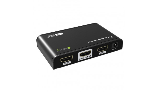 Techly IDATA HDMI2-4K2HDR video splitter HDMI 2x HDMI