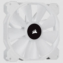Corsair | 140mm White PWM Fan, Dual Fan Kit with Lighting Node CORE | iCUE SP140 RGB ELITE Performan