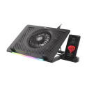 GENESIS Oxid 450 laptop cooling pad 39.6 cm (15.6") 2400 RPM Black