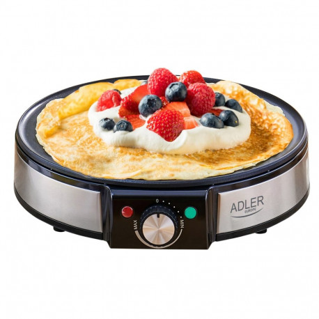 Adler AD 3058 krepimasin 1 krepp 1600 W must, roostevaba teras