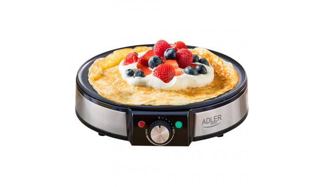 Adler AD 3058 krepimasin 1 krepp 1600 W must, roostevaba teras