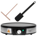Adler AD 3058 crepe maker 1 crepe(s) 1600 W Black, Stainless steel