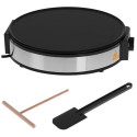 Adler AD 3058 crepe maker 1 crepe(s) 1600 W Black, Stainless steel